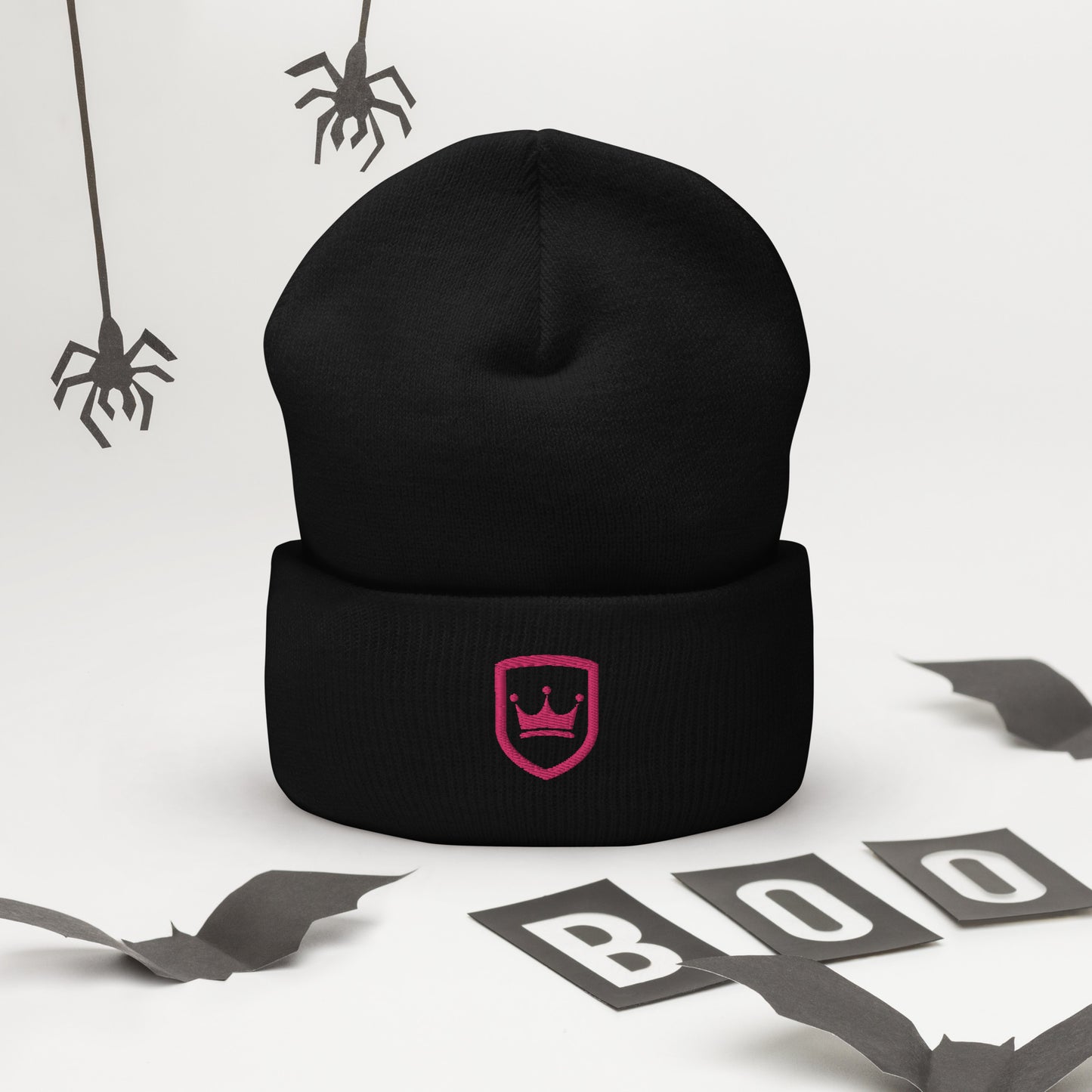 NHF Crown - PINK - Cuffed Beanie