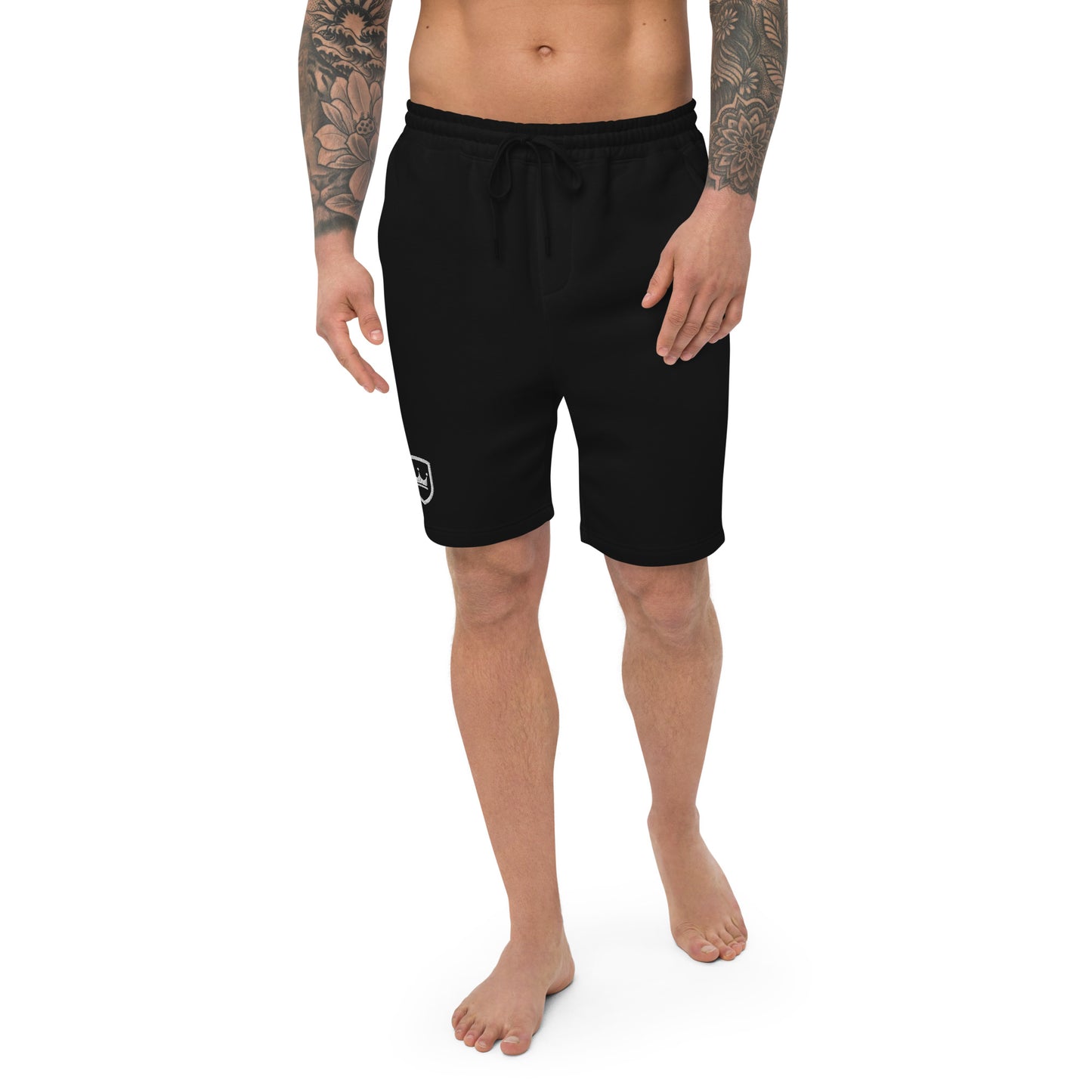 NHF Crown - DARK - Men's fleece shorts