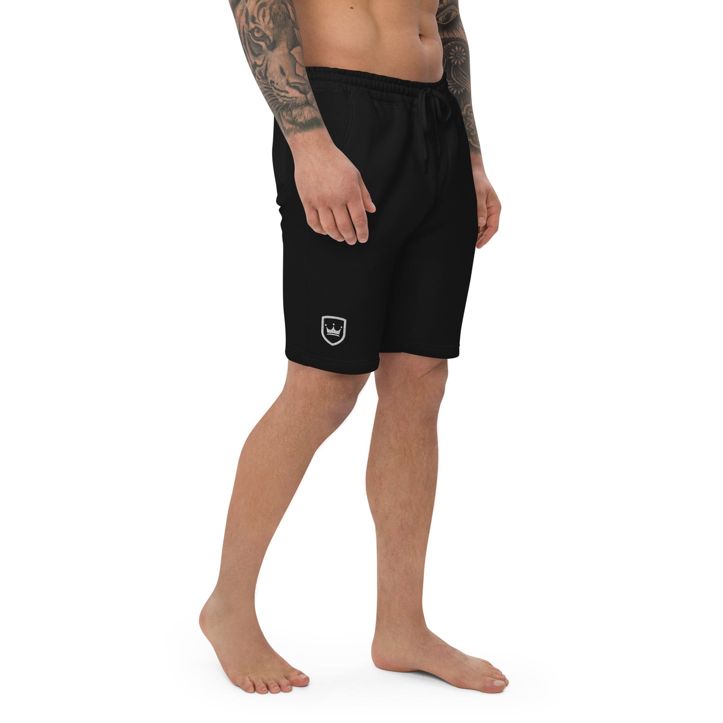 NHF Crown - DARK - Men's fleece shorts