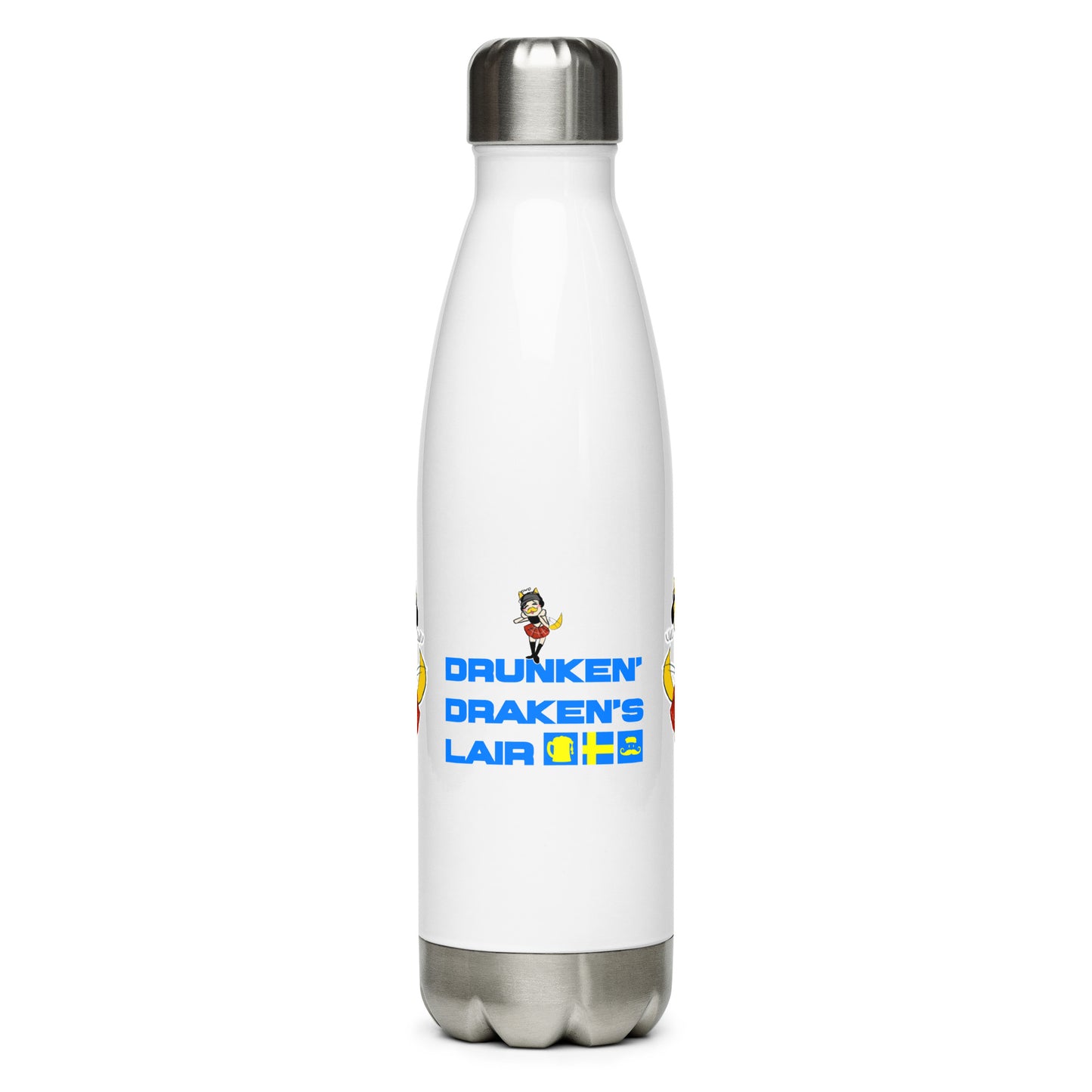 DRUNKEN DRAKEN'S Stainless steel water bottle