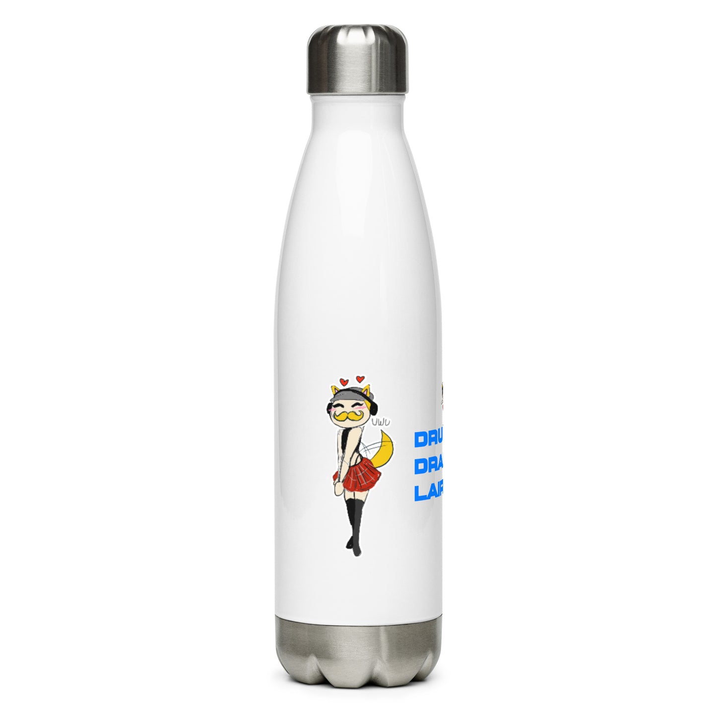 DRUNKEN DRAKEN'S Stainless steel water bottle