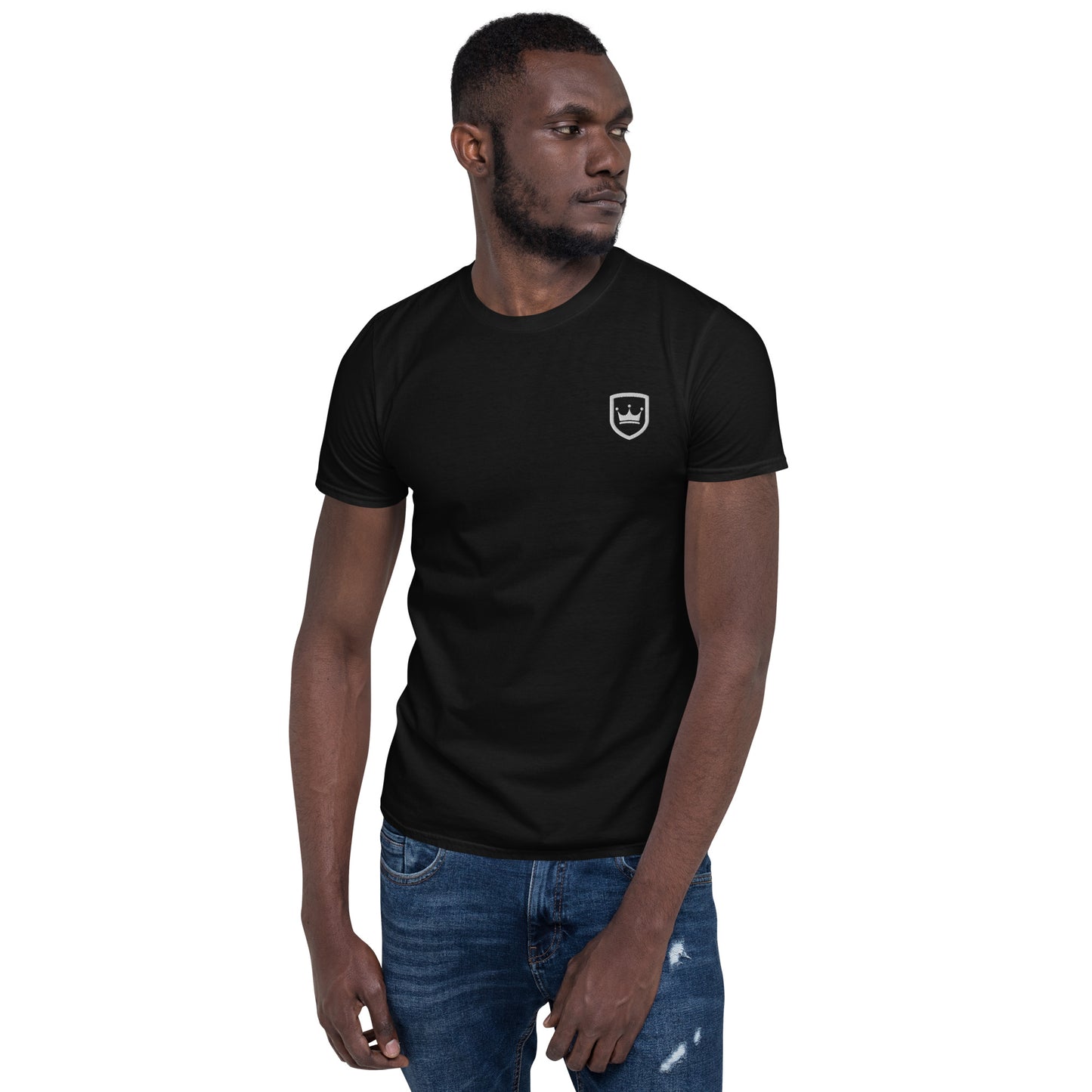 NHF Crown - Embroidered Short-Sleeve Unisex T-Shirt