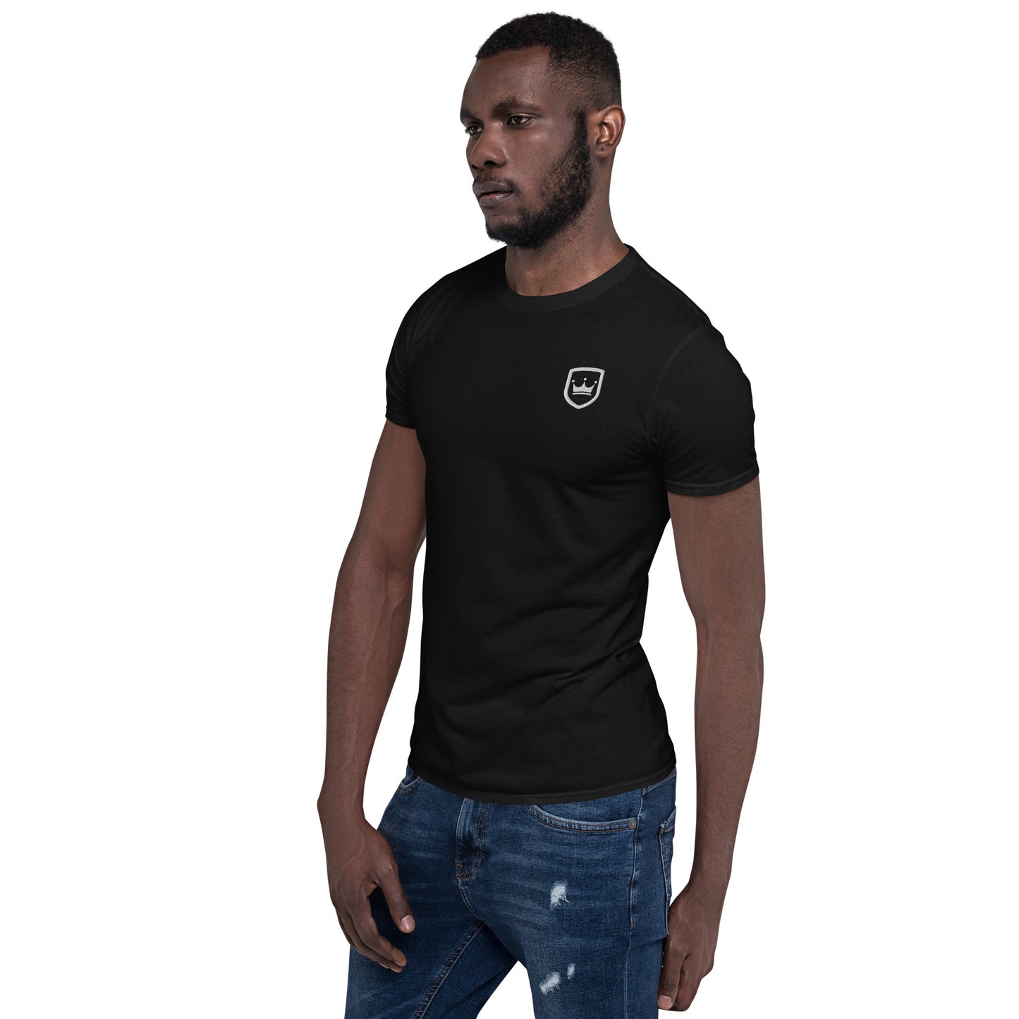 NHF Crown - Embroidered Short-Sleeve Unisex T-Shirt