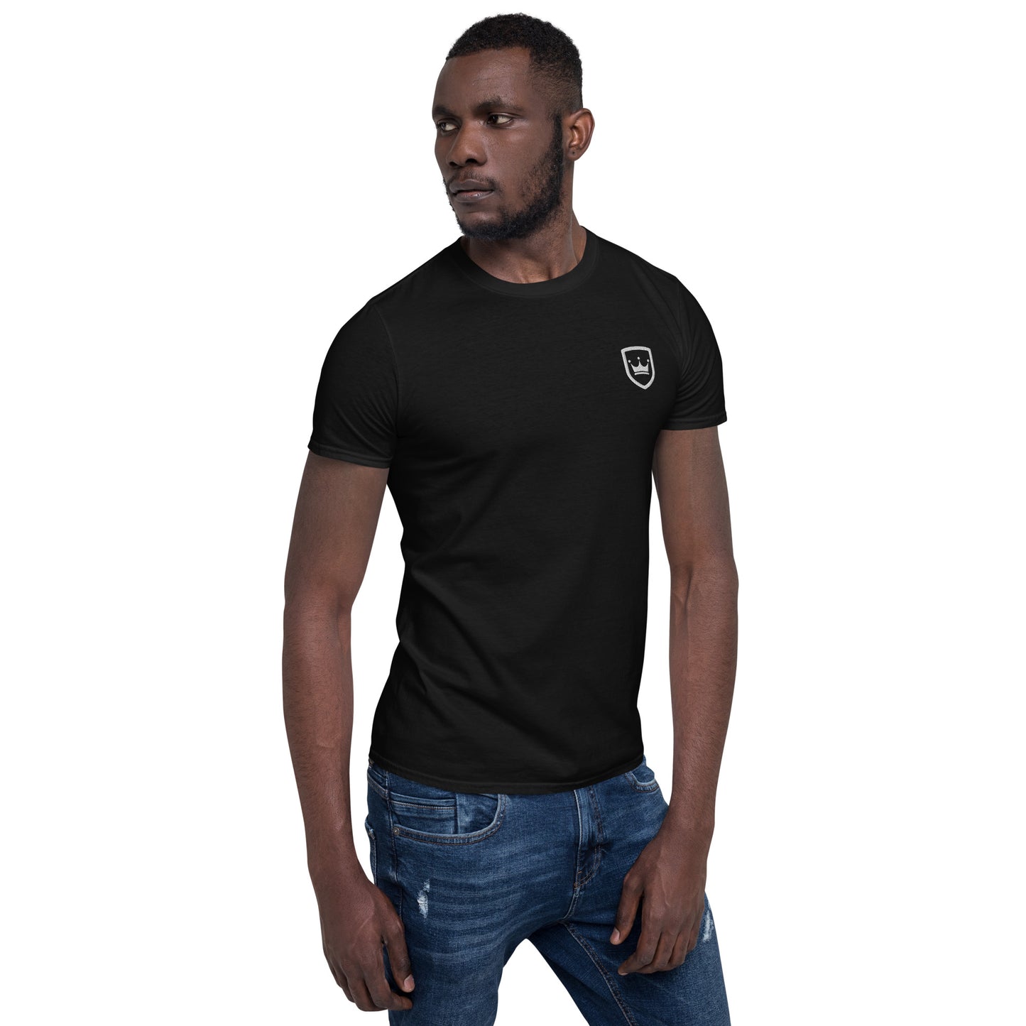 NHF Crown - Embroidered Short-Sleeve Unisex T-Shirt