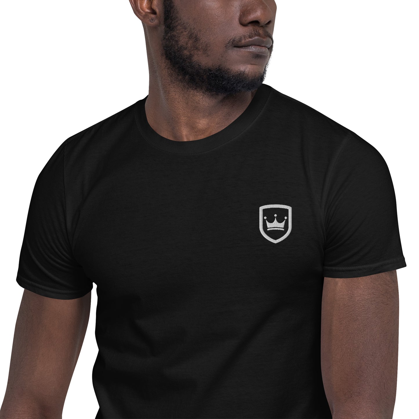 NHF Crown - Embroidered Short-Sleeve Unisex T-Shirt