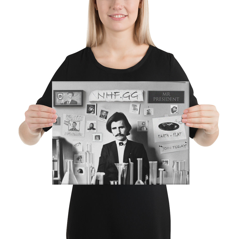 NHF Science Over Everything - Canvas