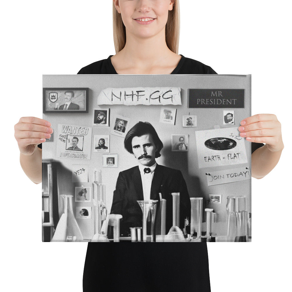 NHF Science Over Everything - Canvas