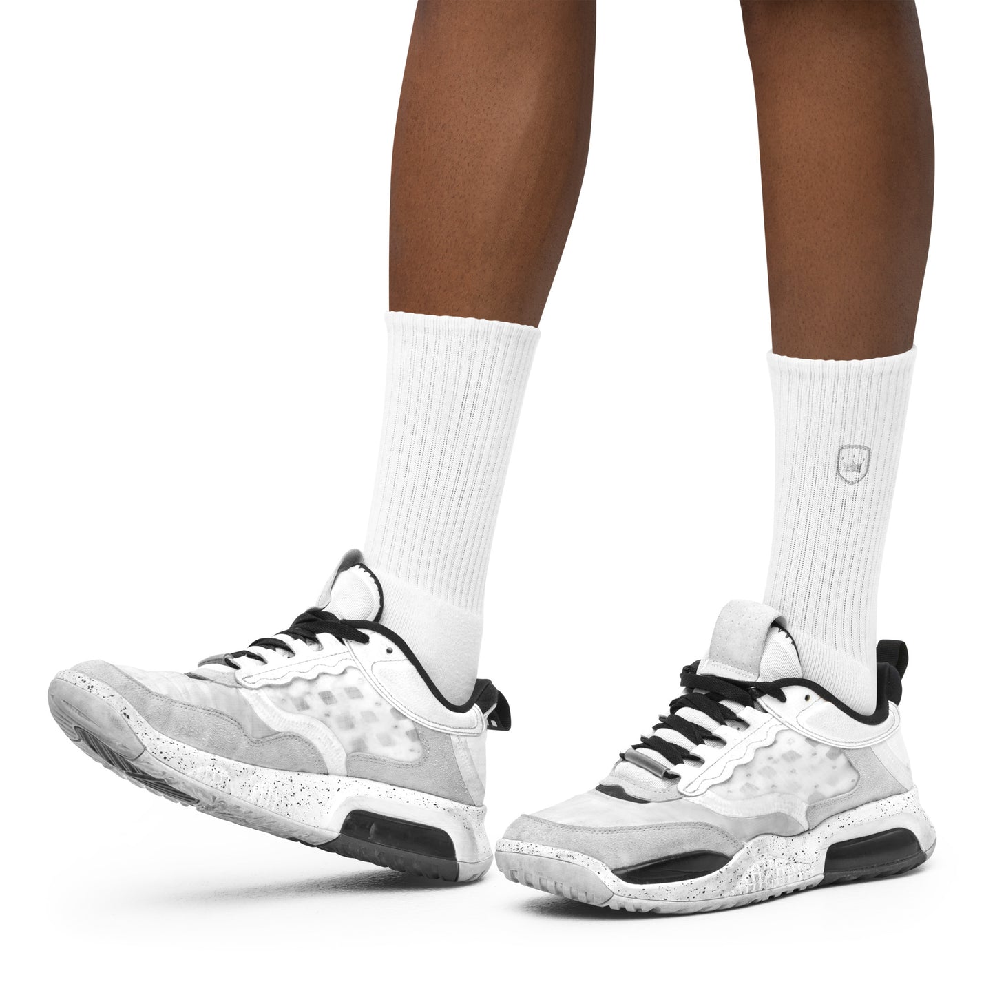 NHF Crown Embroidered socks