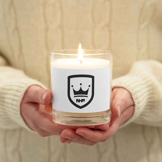 NHF Crown - Glass jar soy wax candle