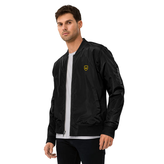 NHF Crown Premium recycled bomber jacket
